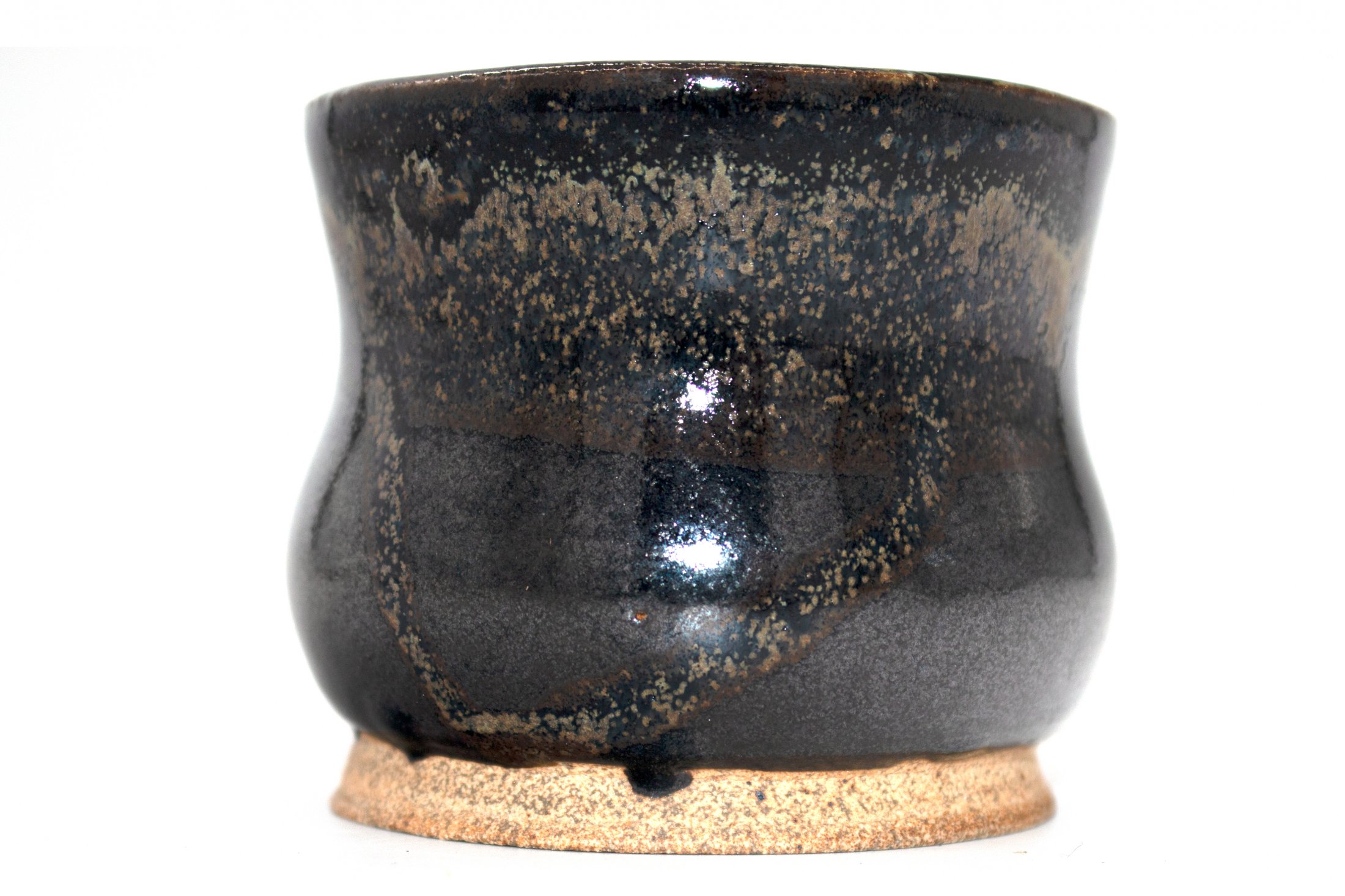 Small Black Speckle Votive Cup (12)