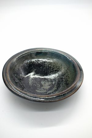 Black Speckled Rimmed Bowl (2)