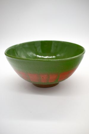 Green And Terra Cotta Bowl (3)