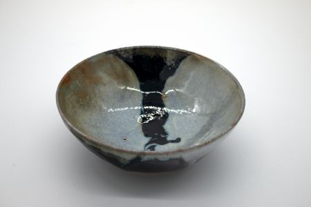 Rustic Black And Blue Bowl (16)
