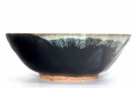 Rustic Black And Blue Bowl (21)