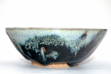 Rustic Black And Blue Bowl (26)