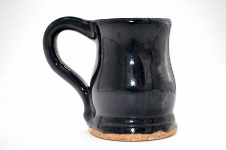 Shapely Black Speckle Mug - View 1