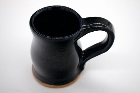 Shapely Black Speckle Mug- View 2