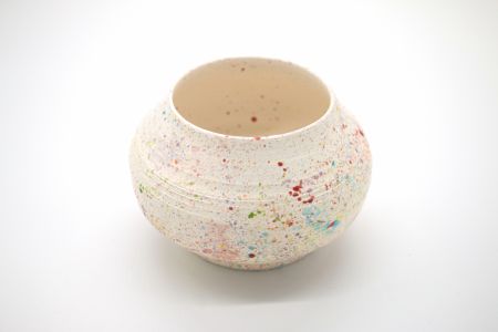 Rainbow Speckled Vase - View 3