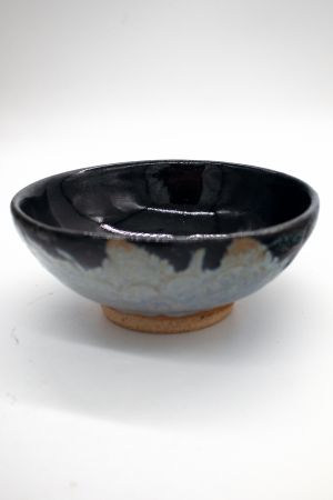 Swirl Texture Black And Blue Bowl (6)